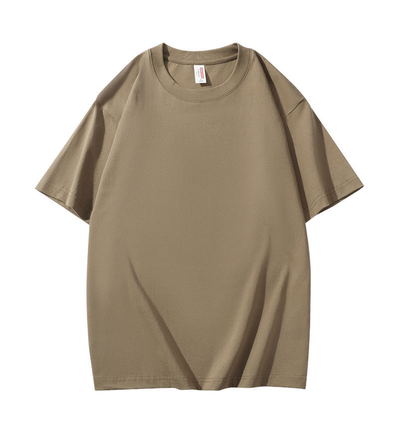 Dropped Shoulder Khaki